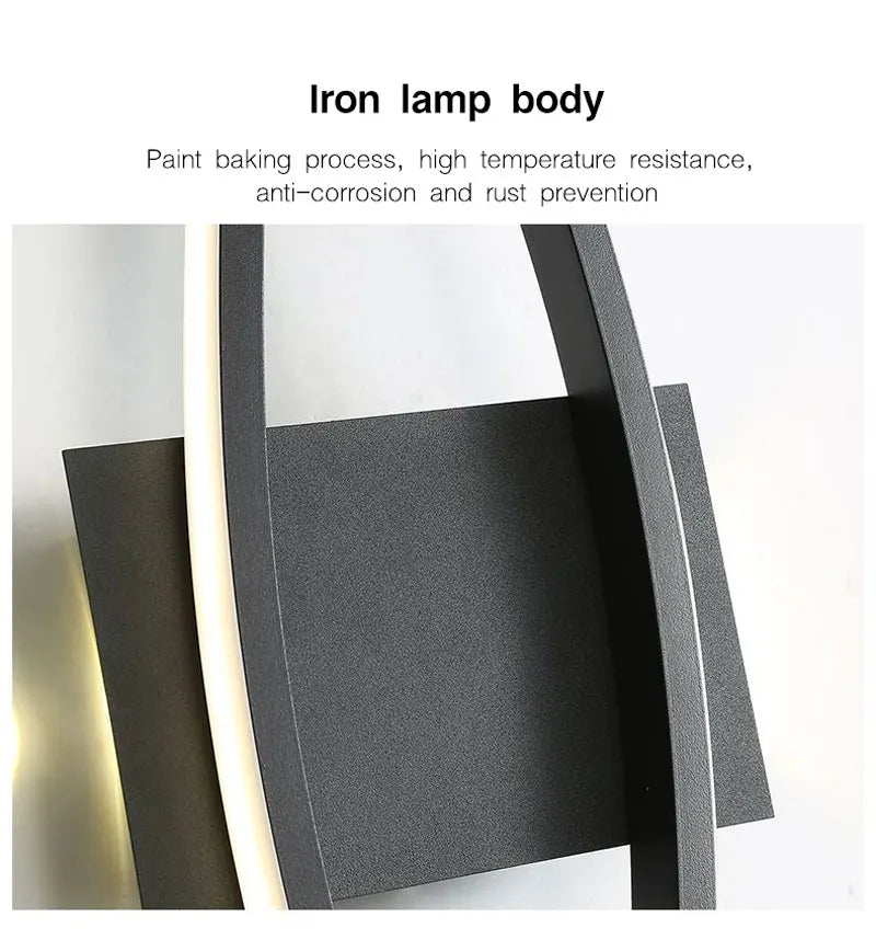 Indoor LED Wall Lamps Decor for Kitchen Dinning Room AC85-265V LED Wall Lights Wall Scxonce Lighting Fixtures for Bedroom Foyer