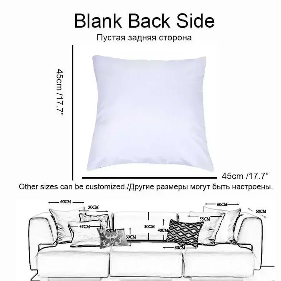 Home Decor Spring Garden Scene Pillow Covers Pattern Cushion Cover Suitable For Sofa Bedroom Car Pillow Cover