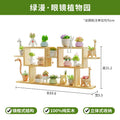 Multi-Layer Wooden Plant Stand Flower Window Sill Rack for Living Room Balcony Office Home Garden Display Storage Organizer