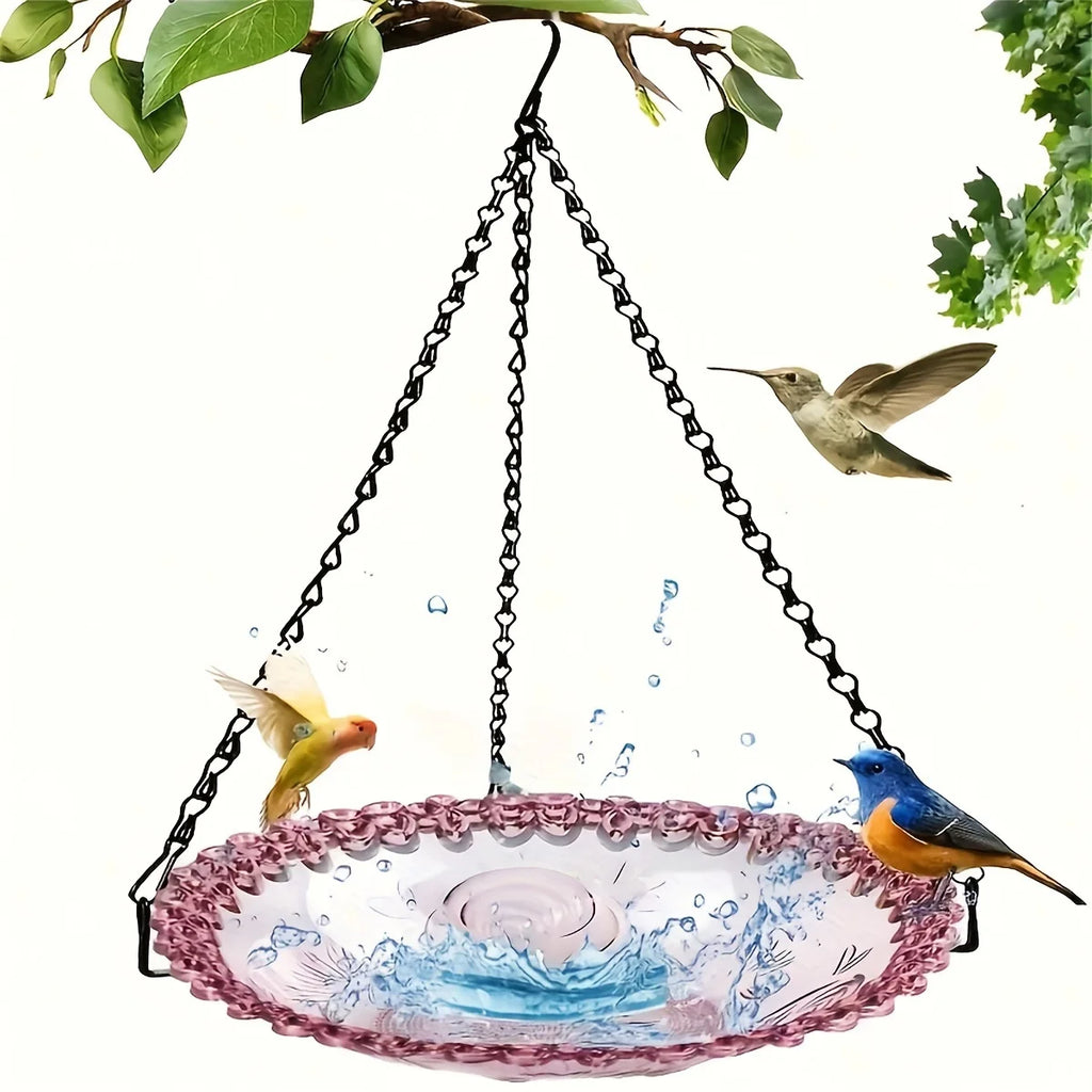 Hanging Outdoor Bird Feeders Add Natural Scenery To The Courtyard and Are A Great Item for Bird Lovers and Gardening Enthusiasts