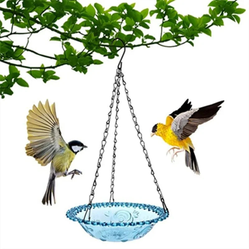 Hanging Outdoor Bird Feeders Add Natural Scenery To The Courtyard and Are A Great Item for Bird Lovers and Gardening Enthusiasts