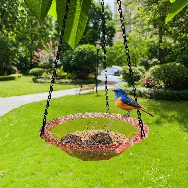 Hanging Outdoor Bird Feeders Add Natural Scenery To The Courtyard and Are A Great Item for Bird Lovers and Gardening Enthusiasts