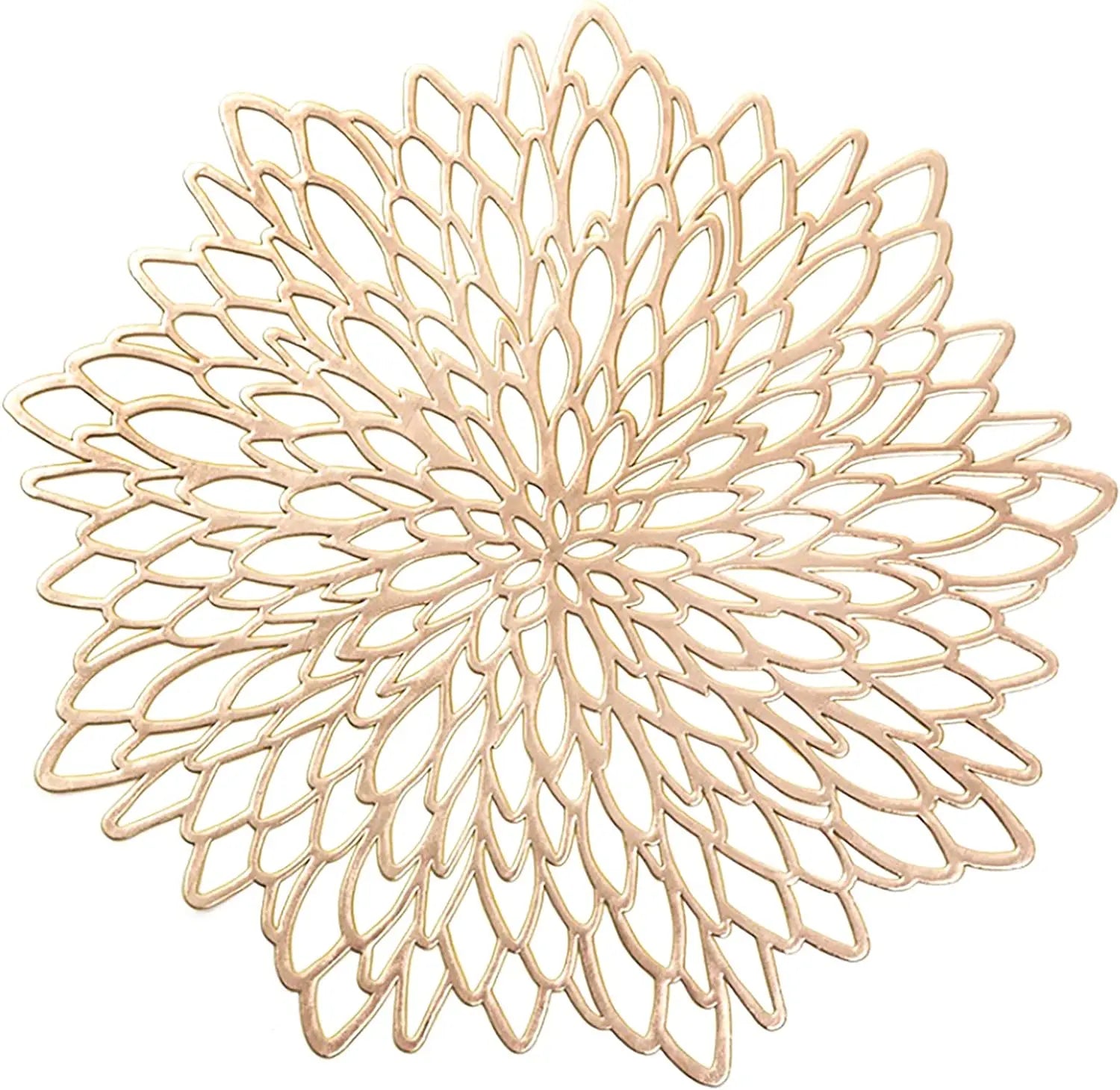 Set of 4 Round Placemats Place Mats Holiday Wipeable Vinyl Placemats Kitchen Dinner Christmas Thanksgiving Farmhouse Wedding