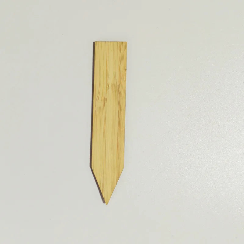 20PCS Bamboo Stake Plant Labels Eco-Friendly Plant Signage Card Tags Garden Markers For Potted Herbs Flowers Vegetables Tools