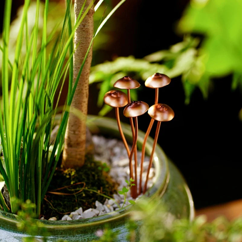 Mushroom Metal Decorative Garden Stakes Perfect For Outdoor Spring Decor And Adding To Your Metal Flowers Outdoor Decor