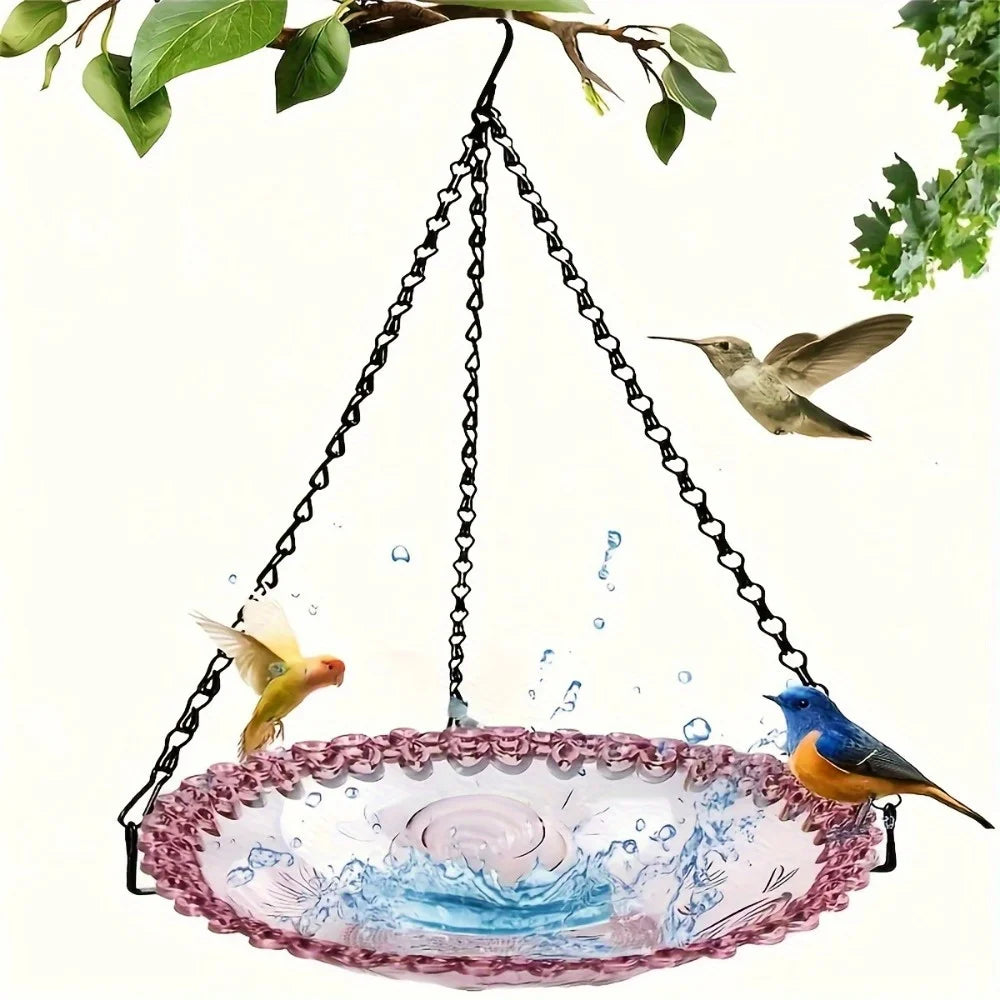 Hanging Outdoor Bird Feeders Add Natural Scenery To The Courtyard and Are A Great Item for Bird Lovers and Gardening Enthusiasts