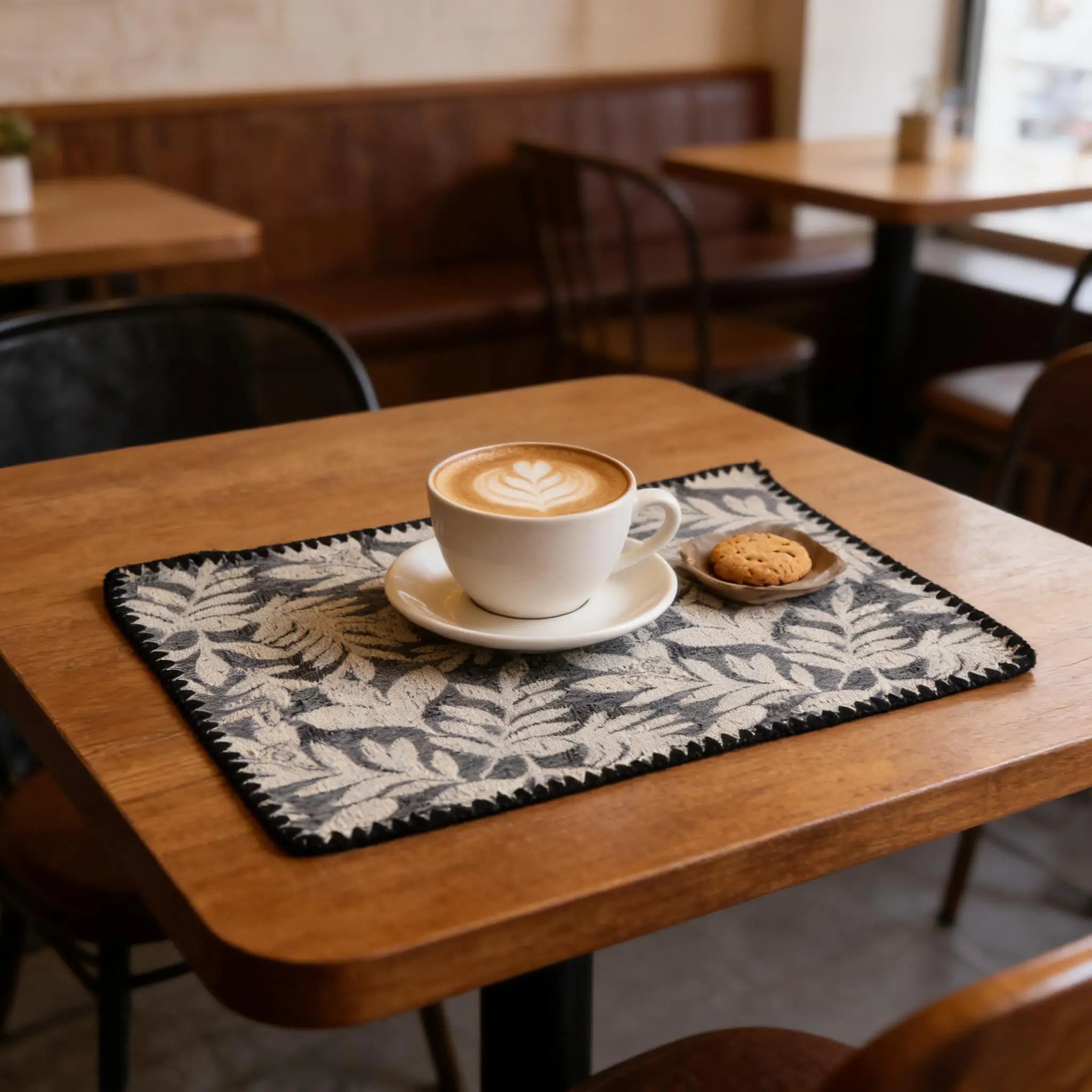 Cotton Linen Placemats Woven Cloth 30x45cm for Dining Table Kitchen Tabletop Place Mats