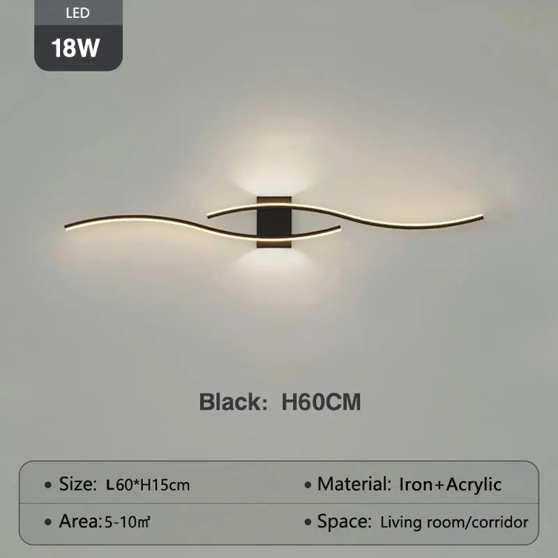 Indoor LED Wall Lamps Decor for Kitchen Dinning Room AC85-265V LED Wall Lights Wall Scxonce Lighting Fixtures for Bedroom Foyer