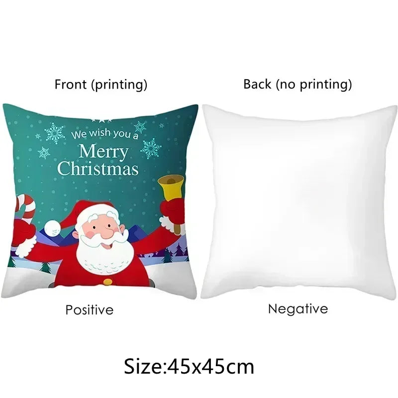 Home Decor Spring Garden Scene Pillow Covers Pattern Cushion Cover Suitable For Sofa Bedroom Car Pillow Cover