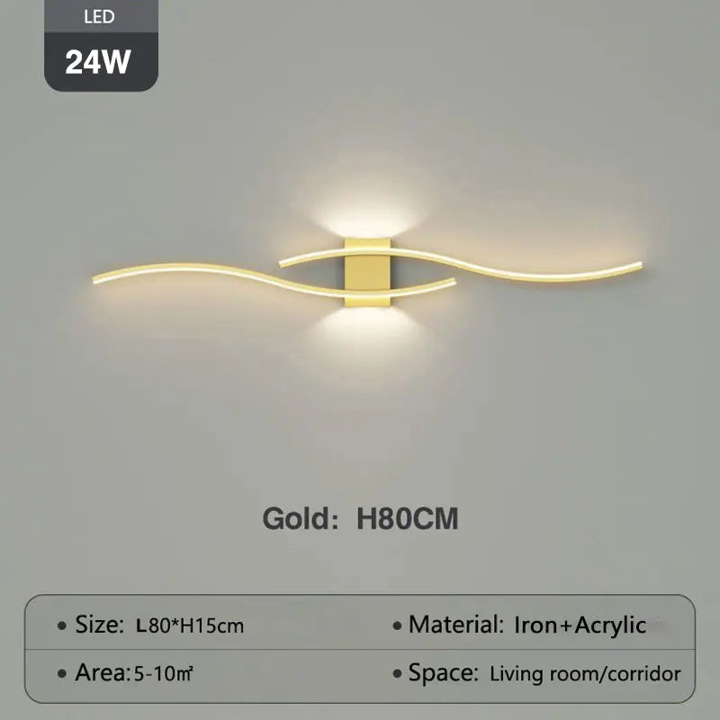 Indoor LED Wall Lamps Decor for Kitchen Dinning Room AC85-265V LED Wall Lights Wall Scxonce Lighting Fixtures for Bedroom Foyer