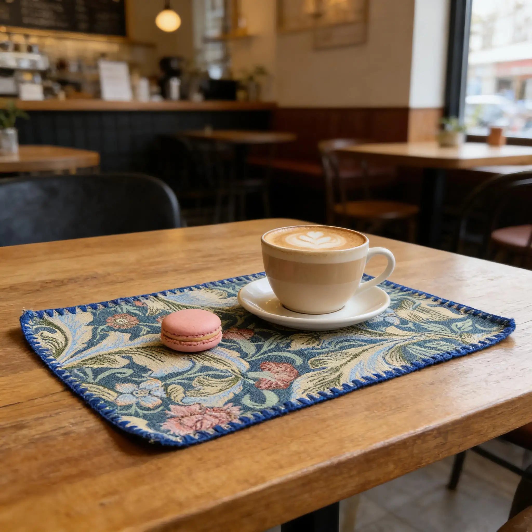 Cotton Linen Placemats Woven Cloth 30x45cm for Dining Table Kitchen Tabletop Place Mats