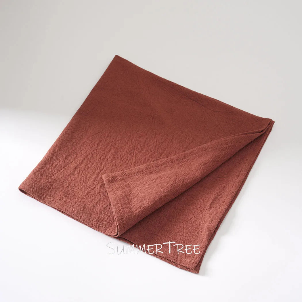 50pcs Plain Cloth Napkins 40x40cm Washable Cotton Table Napkin Place Mats for Wedding Party Home Dining Decoration Wholesale