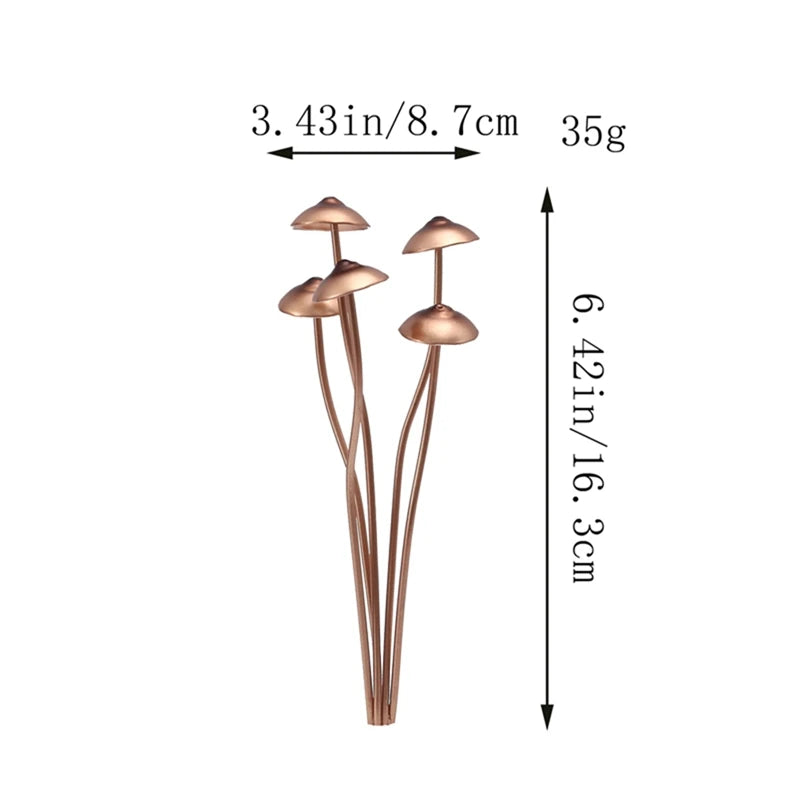 Mushroom Metal Decorative Garden Stakes Perfect For Outdoor Spring Decor And Adding To Your Metal Flowers Outdoor Decor
