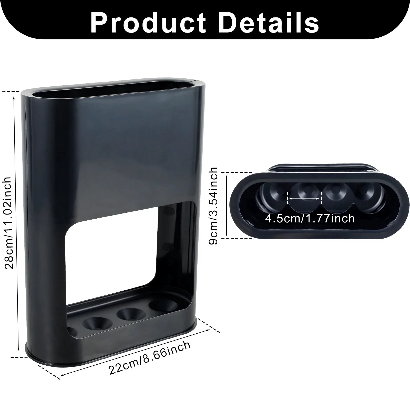 Umbrella Stand Rack Fits 4 Umbrellas Holder with Heavy Duty Metal Iron Panel Umbrella Stands with Non-Slip Soft Cushion