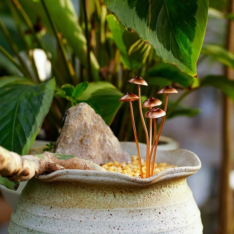 Mushroom Metal Decorative Garden Stakes Perfect For Outdoor Spring Decor And Adding To Your Metal Flowers Outdoor Decor