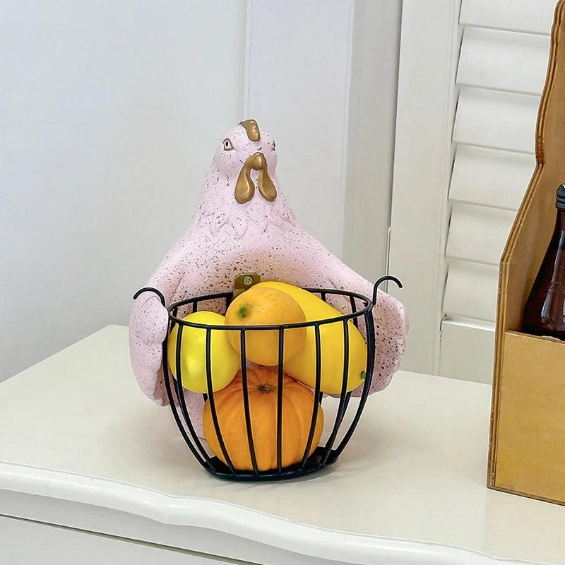 Kitchen Storage Basket Multifunction Removable Organizer Baskets Modern Table Centerpiece Storage Basket Creative Design Baskets