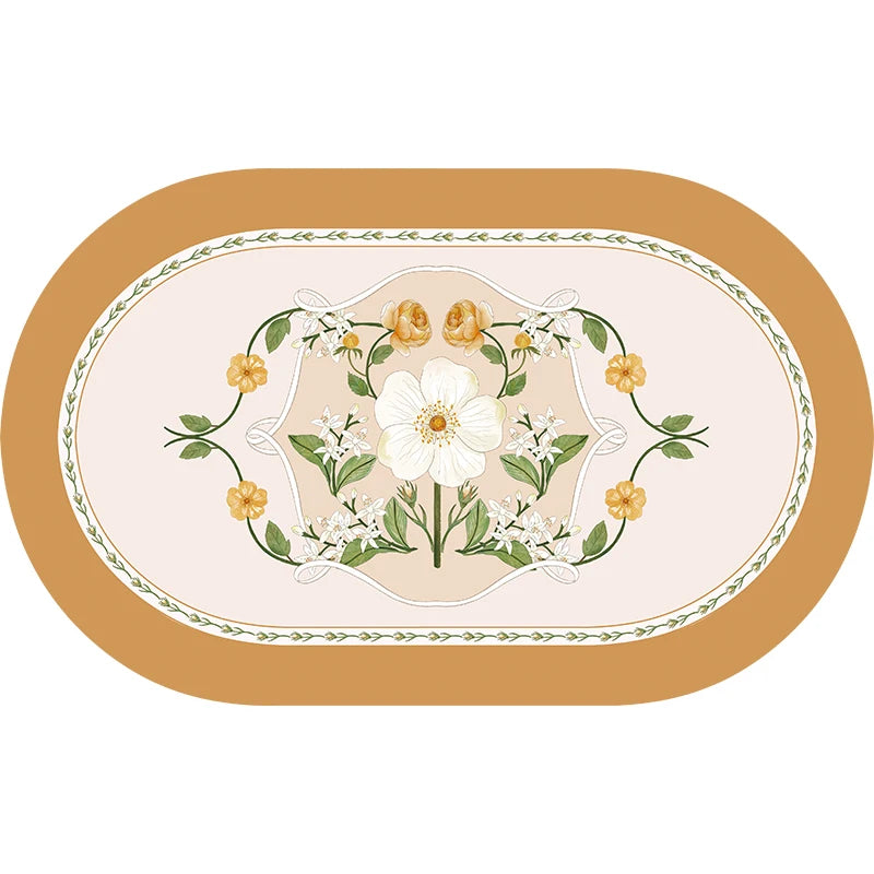 French Leather Placemats for Dining Table,Non-Slip Place Mats,Home Kitchen,Waterproof,Heat Resistant,Insulation Protector,Green