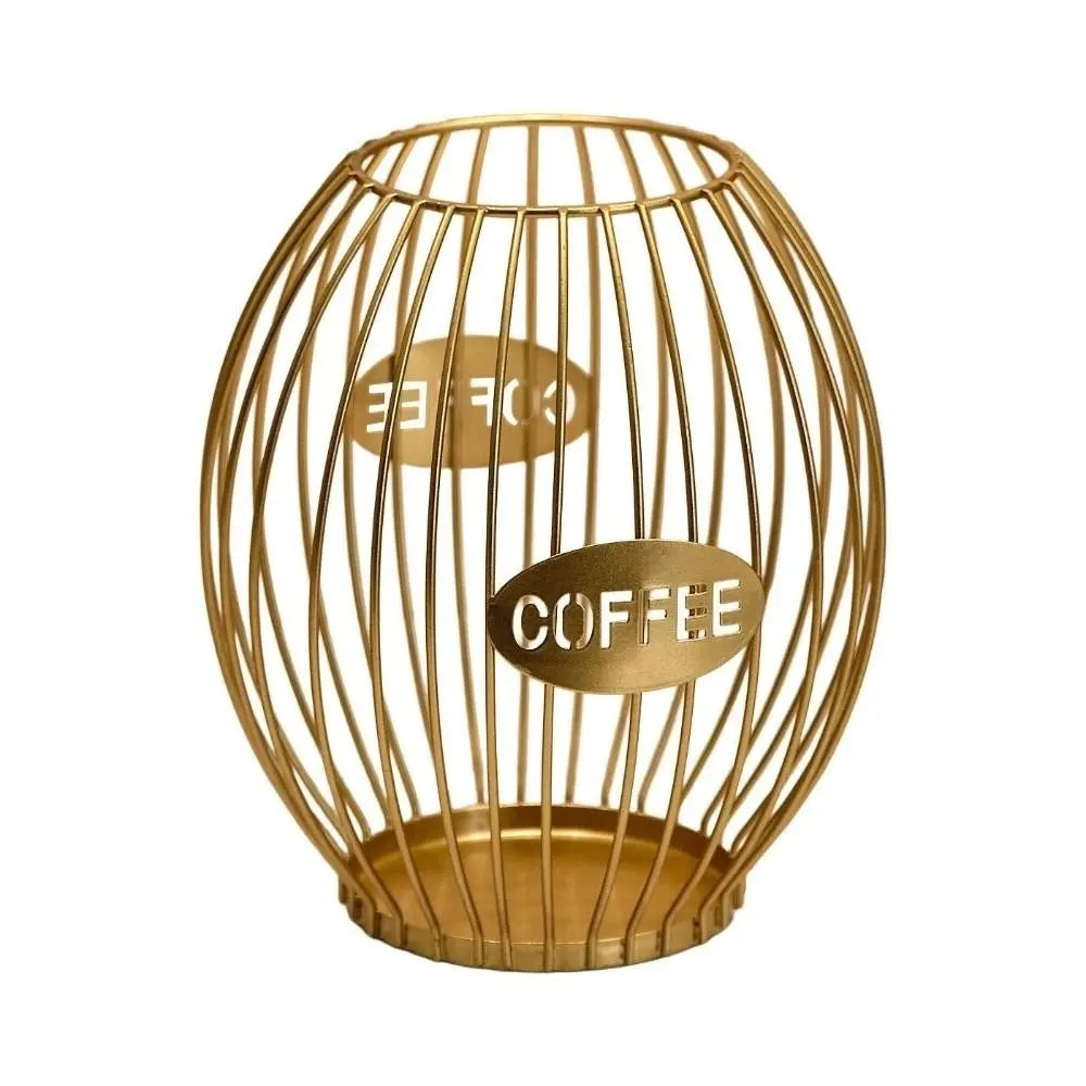 Large Capacity Coffee Pod Holder Storage Cup Coffee Pod Coffee Capsule Holder Home Decoration Coffee Creamer Container Gifts