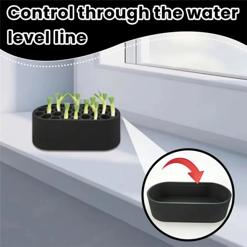 Scallion Planter Seedlingstarter Trays Regenerator System Growing Hydroponic For Lawn Gardening Indoor Home For Garden-Best Sell