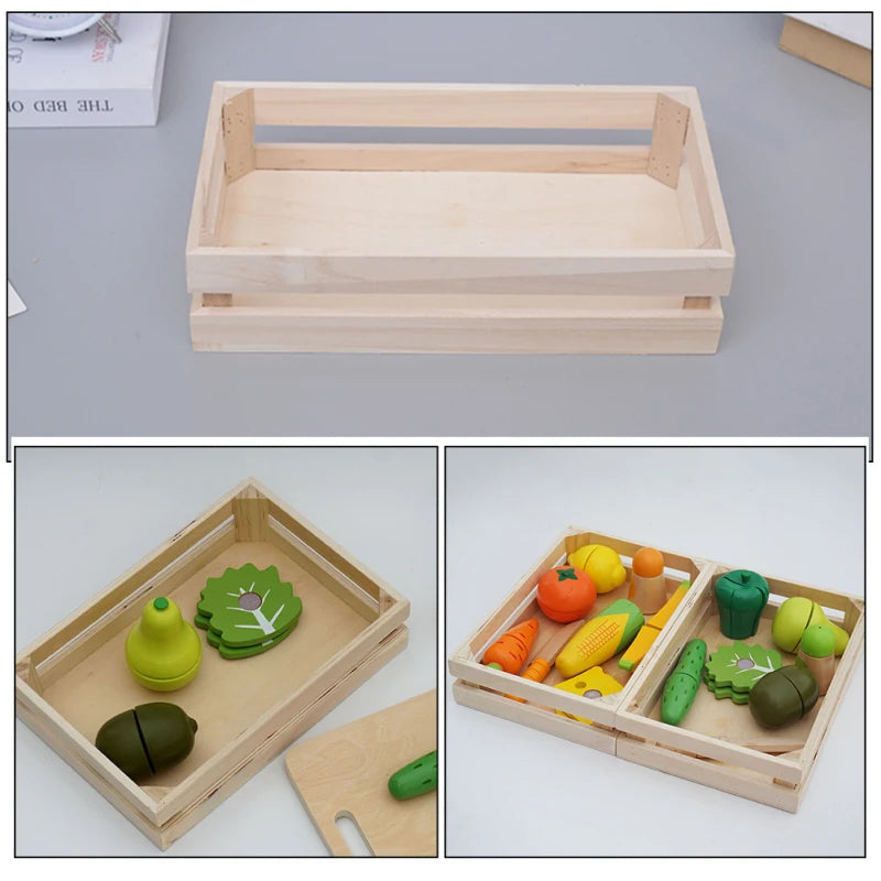 Small Storage Containers Basket Baskets Wooden Organizer Rectangle Office Crates Hamper Rectangle Wooden Storage Basket For Home