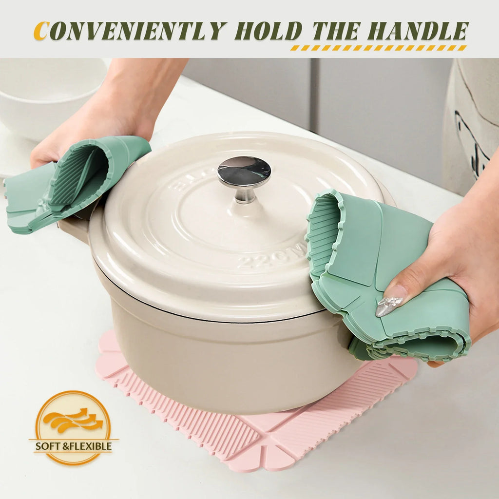 Eary Multifunctional Placemats and Coasters Table Mats Home Foldable Storage Box Kitchen Place Mat Food Organizer Heat Resistant