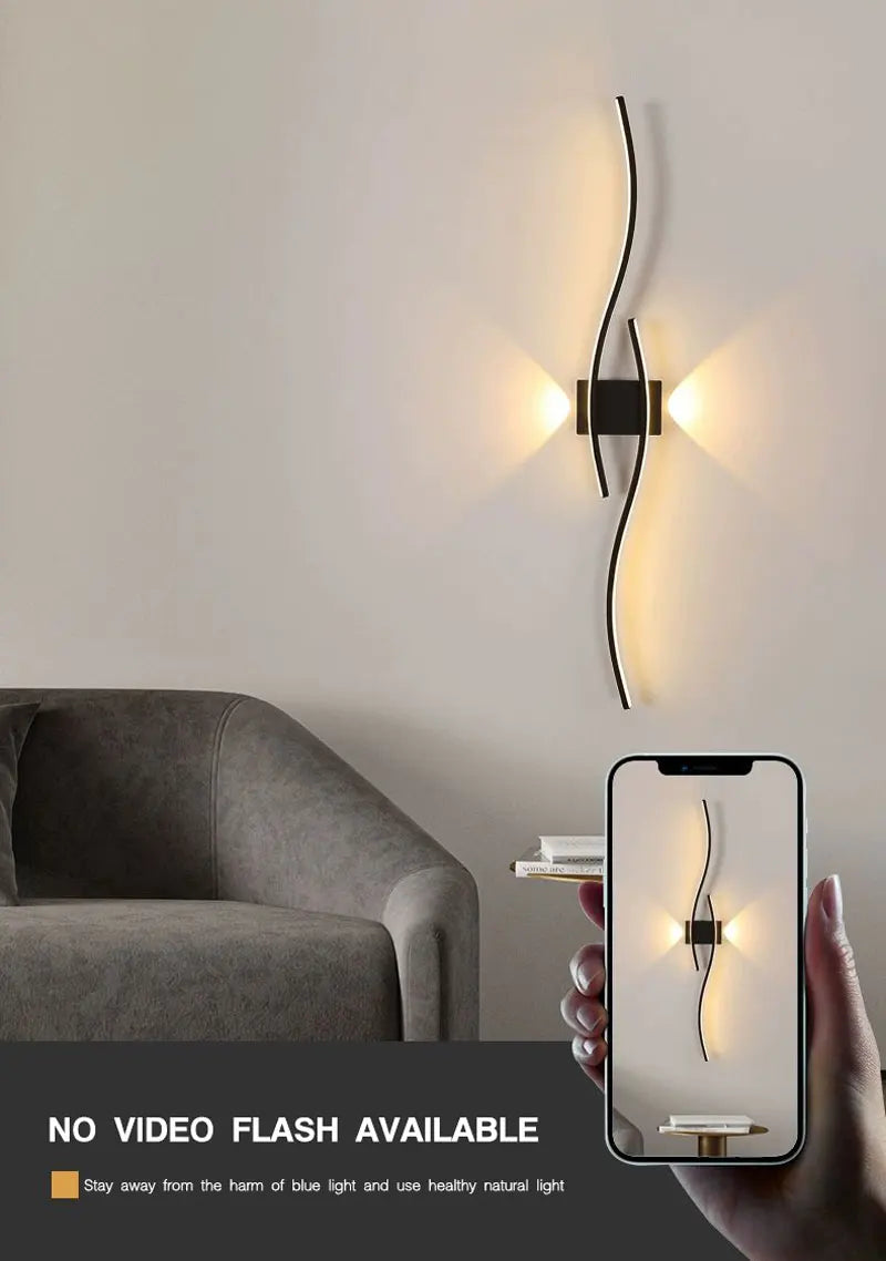 Indoor LED Wall Lamps Decor for Kitchen Dinning Room AC85-265V LED Wall Lights Wall Scxonce Lighting Fixtures for Bedroom Foyer