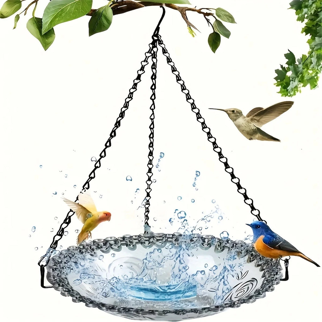 Hanging Outdoor Bird Feeders Add Natural Scenery To The Courtyard and Are A Great Item for Bird Lovers and Gardening Enthusiasts