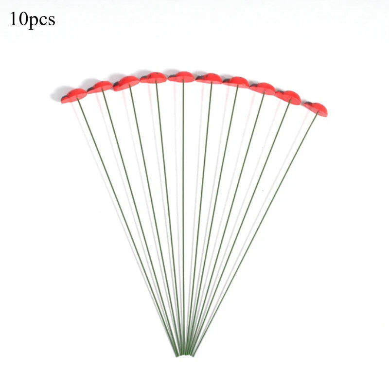 Wooden Ladybug Decorative Garden Stakes Garden Decoration Outdoor Yard Decor Easter Festival Decoration Office Home Decor 10pcs