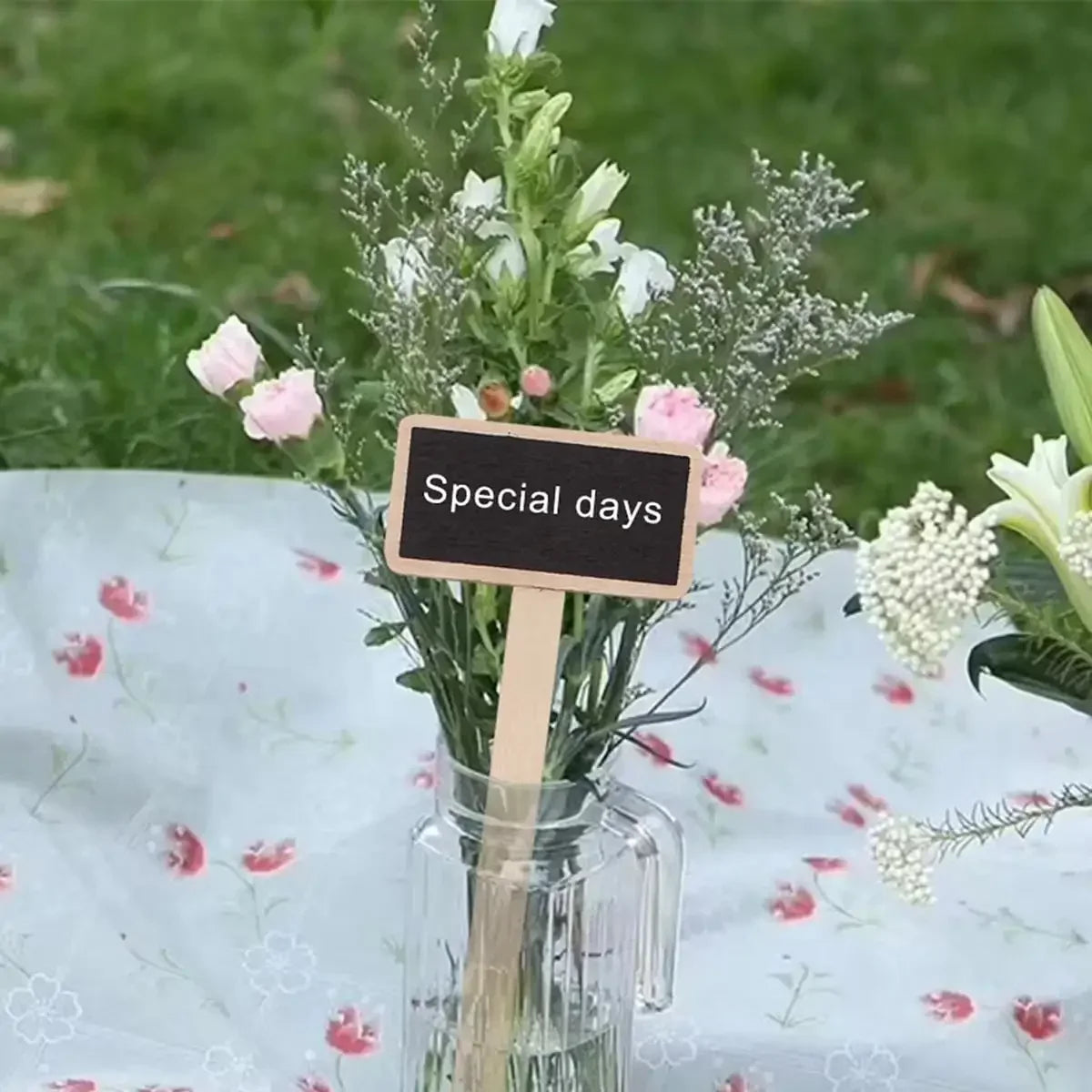 10pcs- Creative Garden Markers For Succulents & Flowers - Blackboard Plant Labels With Stakes