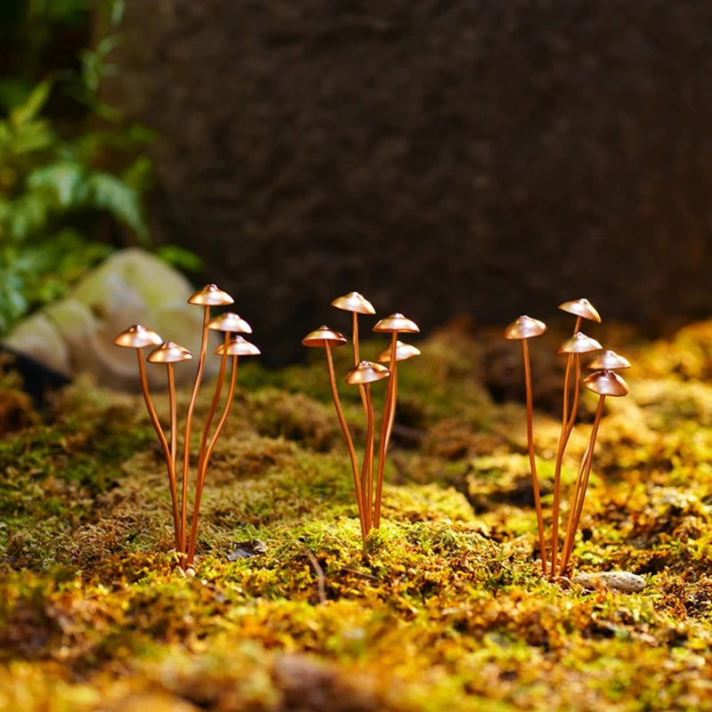 Mushroom Metal Decorative Garden Stakes Perfect For Outdoor Spring Decor And Adding To Your Metal Flowers Outdoor Decor