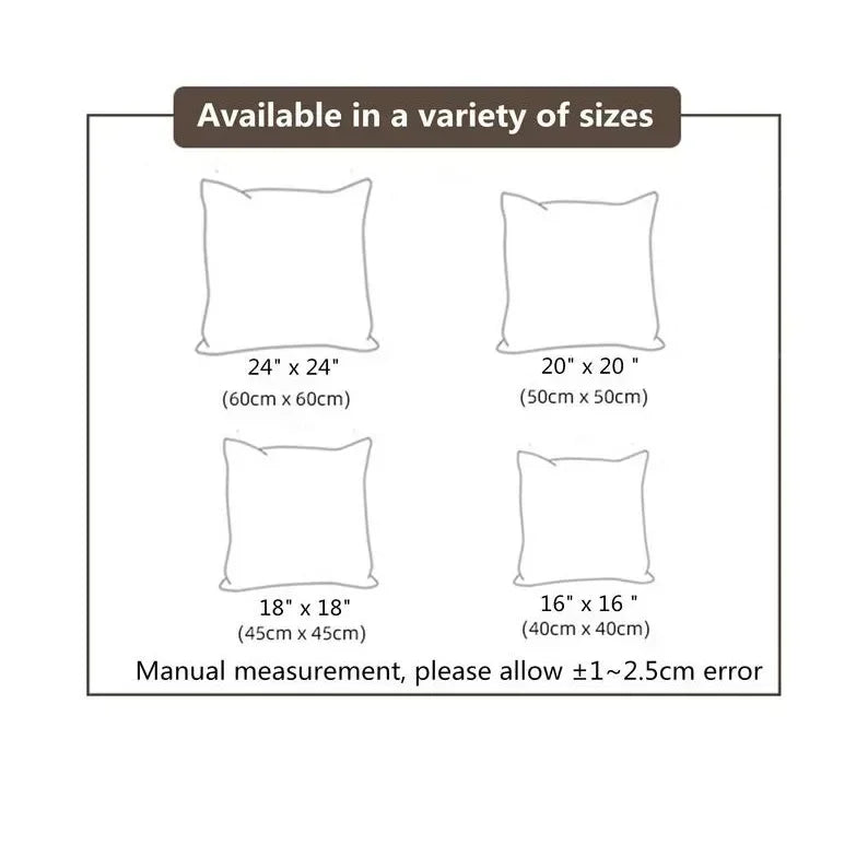 Home Decor Spring Garden Scene Pillow Covers Pattern Cushion Cover Suitable For Sofa Bedroom Car Pillow Cover