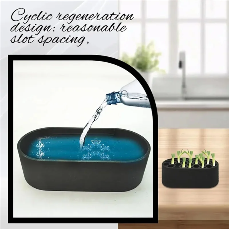 Scallion Planter Seedlingstarter Trays Regenerator System Growing Hydroponic For Lawn Gardening Indoor Home For Garden-Best Sell