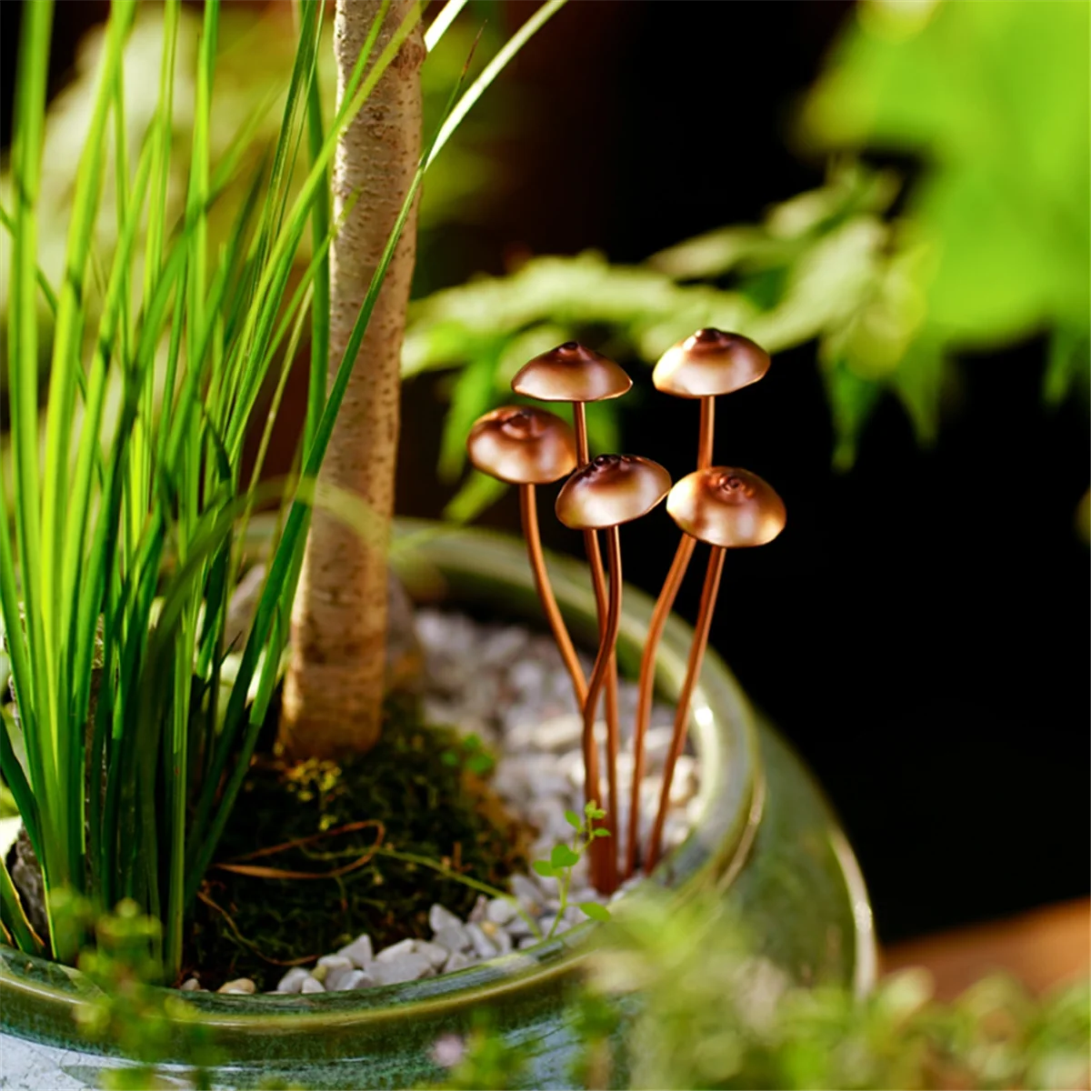 Mushroom Metal Decorative Garden Stakes Perfect for Outdoor Spring Decor and Adding to Your Metal Flowers Outdoor Decor