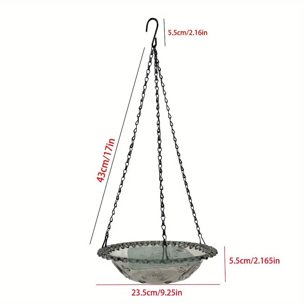 Hanging Outdoor Bird Feeders Add Natural Scenery To The Courtyard and Are A Great Item for Bird Lovers and Gardening Enthusiasts